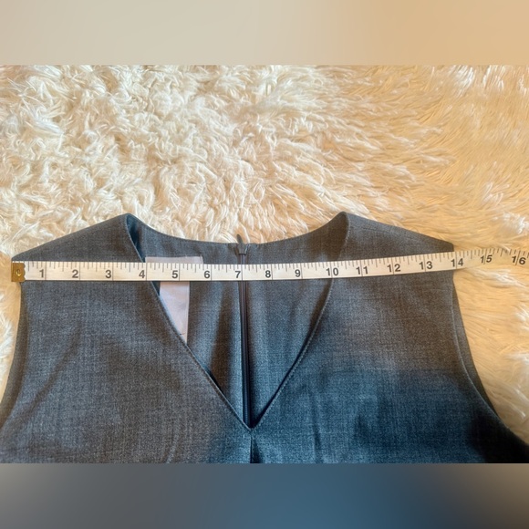 NWOT LIZ CLAIBORNE Grey Sheath Dress - Picture 7 of 11